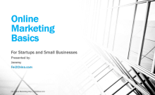 Online Marketing Strategies for Small Businesses